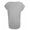 Urban Classics - Extended Shoulder Ladies Tshirt - Grey Product image